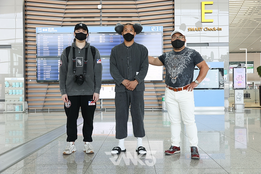 박준용(가운데), 전찬열 코리안 탑 팀 공동 대표 Ⓒ정성욱 기자