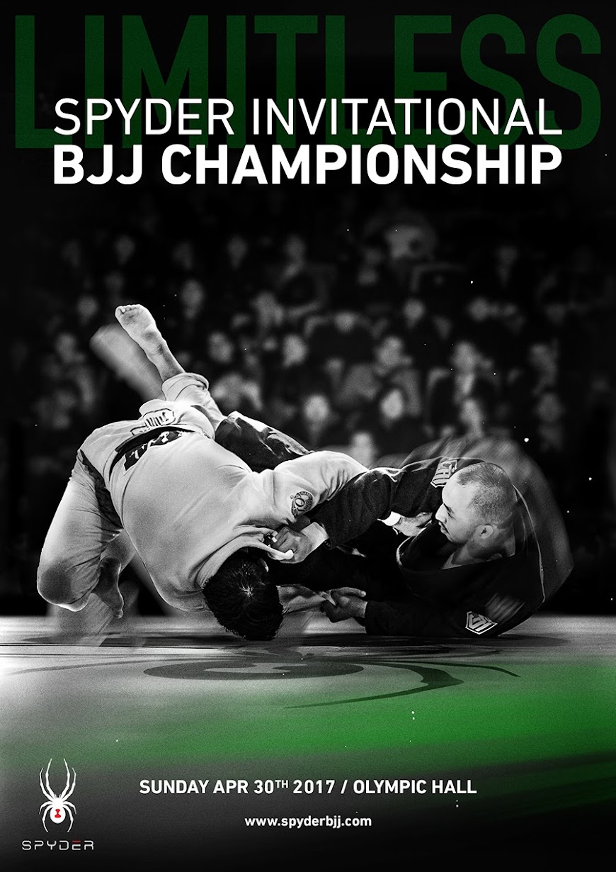 스파이더 인비테이셔널 BJJ 챔피언십 포스터 ⓒSPYDER
